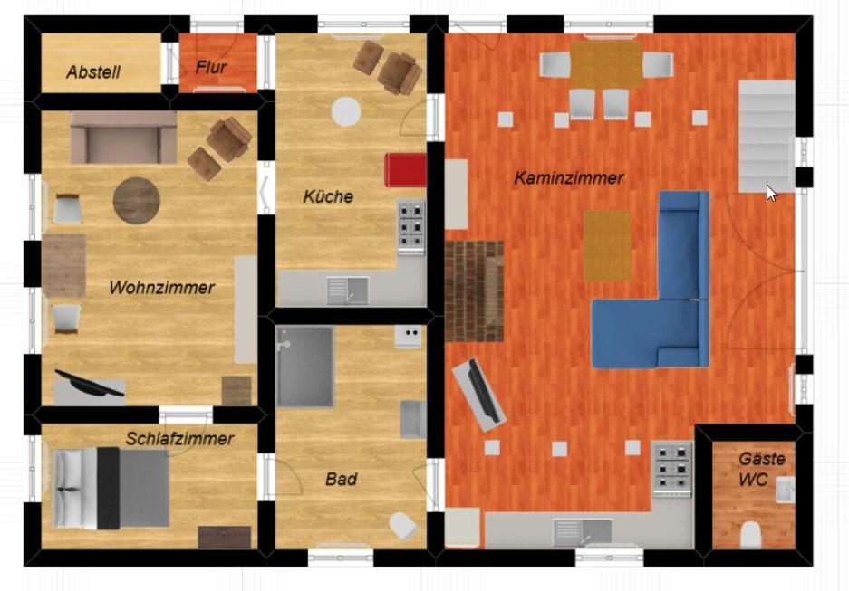Ferienwohnung Gartenblick Westerstede Ngoại thất bức ảnh